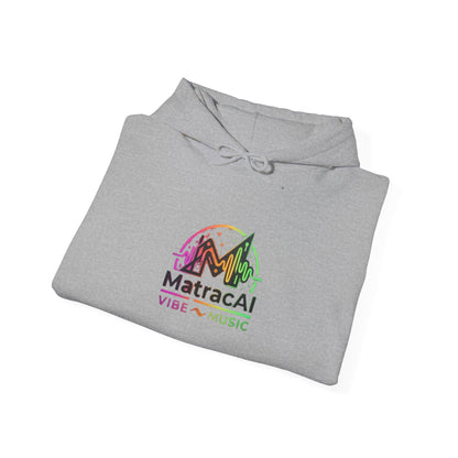 Love/Hate Music Hoodie — MatrcaAI Vibe & Music Logo Pullover
